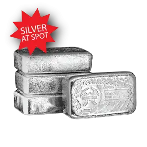 Pioneer Metals 10 oz Cast Silver Bar (4)