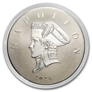 2024 Liberia $100 Napoleon Prooflike 5oz Silver Coin (3)