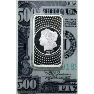 2022 PAMP Suisse 50 Gram Fine Silver Morgan Bar - 5K MINTAGE (3)