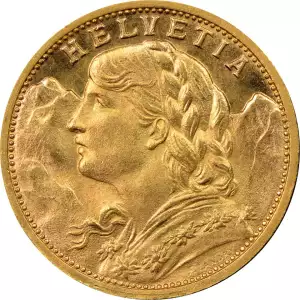 SWITZERLAND Gold 20 FRANCS (3)