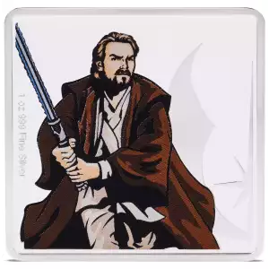 2024 Agoro Star Wars | Obi-Wan Kenobi and Yoda 1oz Silver Medallion