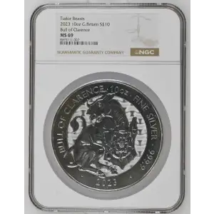 2023 10oz Bull of Clarence Tudor Beasts (2)