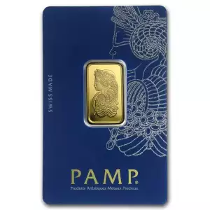 10g PAMP Gold Bar - Lady Fortuna Veriscan Assay