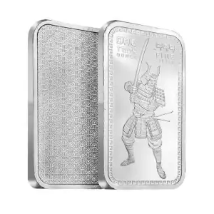 Samurai Warrior 1 oz Silver Bar (2)