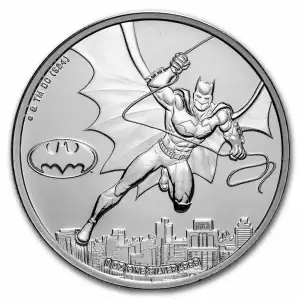 2024 Samoa 1 oz Silver DC Comics Batman BU