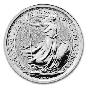 2021 1/10oz British Platinum Britannia Coin 