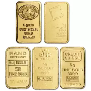 5 gram Gold Bar - Secondary Market (No Assay) (3)