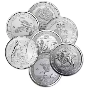 1.25 OZ Silver Random Sovereign Mint Coin (Secondary Market)