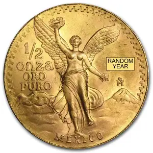 Any Year 1/2 oz Gold Onza and/or Libertad Coin