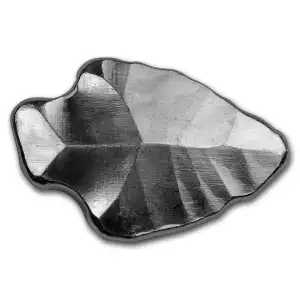 Monarch Precious Metals 1oz Silver Arrowhead
