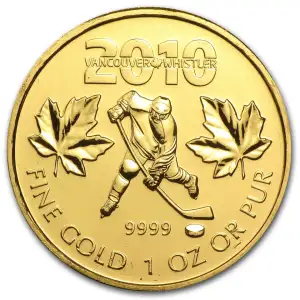 2010 1oz Gold Canadian Maple Leaf (Vancouver Olympics) (4)