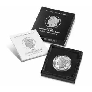 2023-S Proof Silver Morgan Dollar (Box & COA)