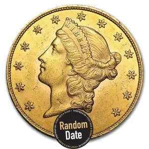 Pre-33 $20 Liberty Gold Double Eagle Coin (AU) (2)