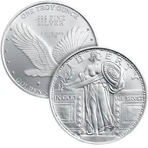 Standing Liberty 1oz Silver Round [DUPLICATE for #511826]