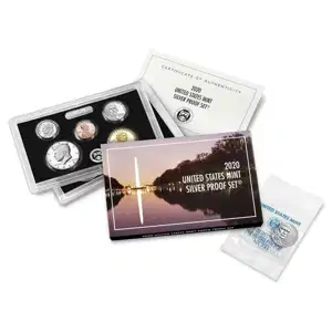 2020-S Silver Proof Set With Reverse Proof Nickel