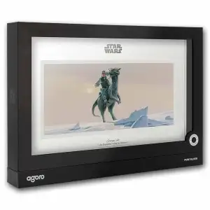 2026 Niue 20g Silver $2 Star Wars: Luke Skywalker Riding His Tauntaun Foil