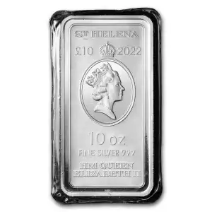 2022 St. Helena 10 oz Silver Standing Britannia Rectangular Coin (2)