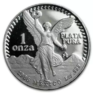 1986 Mexico 1oz Libertad Proof