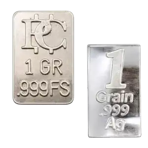 Random Mint 1 Grain Generic .999 Silver Bar (Our Choice)