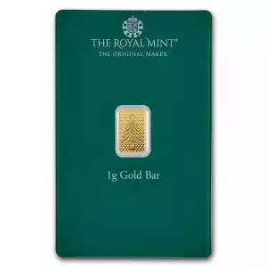 Great Britain 1 gram Gold Christmas Bar