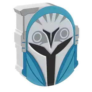 2023 Niue Star Wars Mandalorian Helmets Bo Katan 1 oz Silver Coin (3K Mintage) (5)