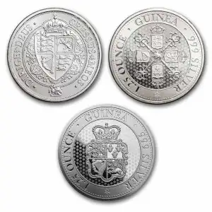 Saint Helena 1.25 oz Silver Guinea BU - Random Design