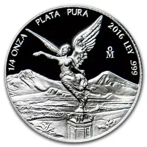 Mexico 1/4oz Silver Libertad Proof
