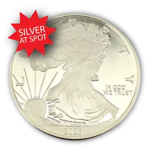 2023 1/4 Pound 9999 Silver Eagle Replica Round (3.005 ASW) | AT SPOT (3)