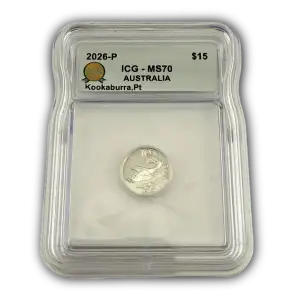 2026 Australia 1/10 oz Platinum Kookaburra MS70 ICG (5)