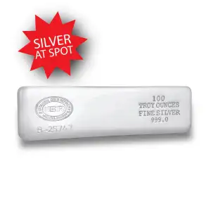 100oz Istanbul Gold Refinery (IGR) Silver Bar w/ Assay (5)