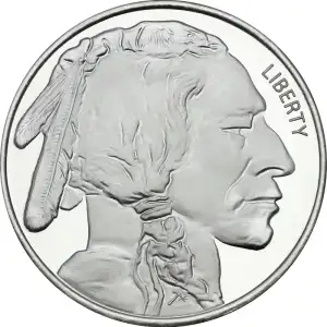5oz Buffalo Silver Round