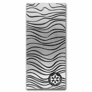 2022 Niue 10oz Silver $20 Star Wars: Mandalorian Beskar Bar