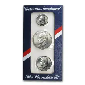 1976-S Bicentennial Silver Uncirculated Set (4)