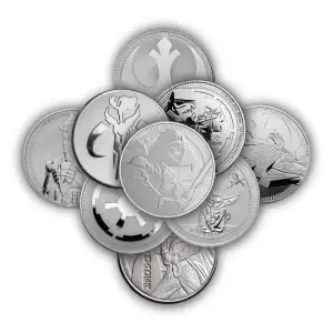 1oz Silver Random Design Star Wars Silver Coin | Our Choice (Varied Condition)