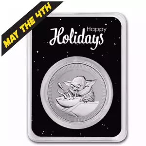 2022 Niue 1oz Ag $2 Grogu 