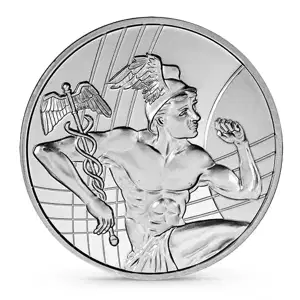 1 oz Silver Round – Mercury Design (Sunshine Minting) BU