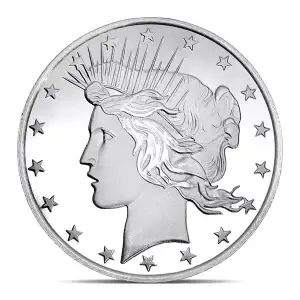 1 oz Peace Dollar Silver Round - Highland Mint (HM)