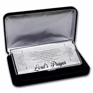4oz Silver Bar - The Lord's Prayer