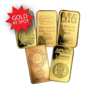 Random Mint 1oz Gold Bar - Secondary Market | No Assay (2)