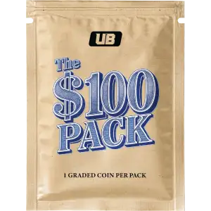 Ultrabreaks The $100 Pack Graded Coin Mystery Pack