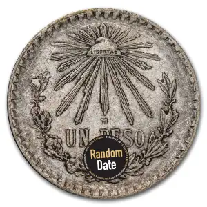 1920-1945 Mexican Silver 1 Peso Cap & Rays | Circulated (2)