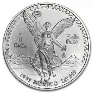 1993 Mexico 1 oz Silver Libertad BU