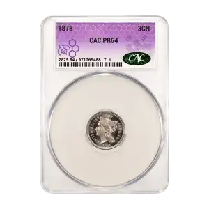 Nickel Three Cent Pieces 1865-1889