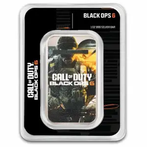 1 oz Silver Call of Duty™ Black Ops 6™ Colorized Bar in TEP