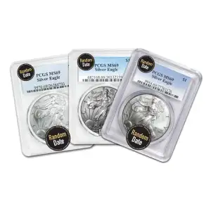 1oz Silver Eagle - PCGS MS 69