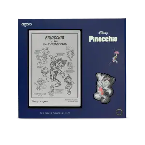 2026 Niue 3/4oz + 5g Silver $2 Disney: Pinocchio Collectible Set