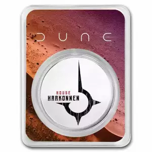 DUNE® House Harkonnen 1 oz Silver (Colorized w/TEP) (1)