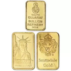 Random Brand 2 Gram Gold Bar | Secondary Market (No Assay) (3)