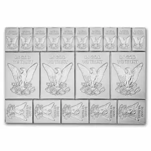 SMI 2oz Breakway Prepper Eagle Silver Bar (.9999 Fine) (4)