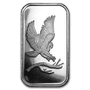 1oz  SilverTowne Trademark Eagle Silver Bar